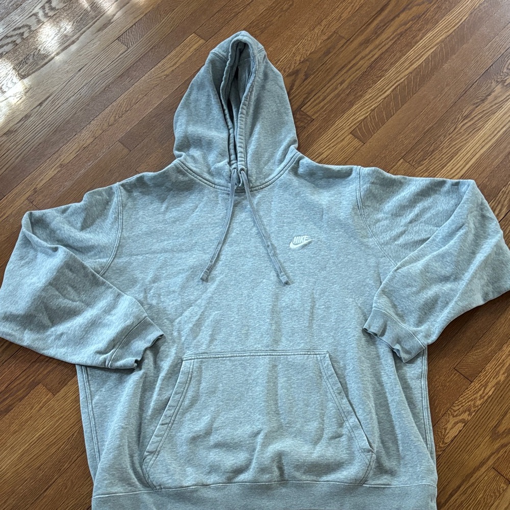 Nike Gray Sweatshirt Hoodie for Casual Comfort